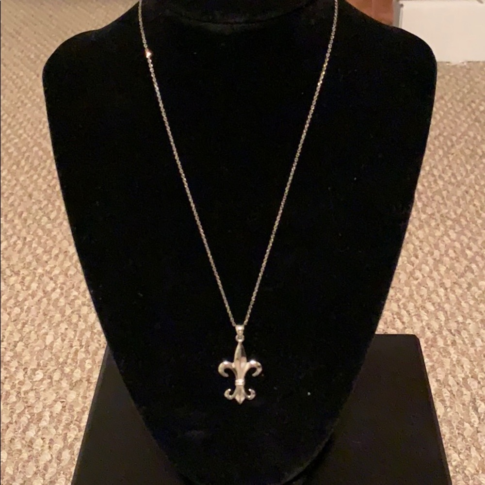 Fleur-de-lis necklace